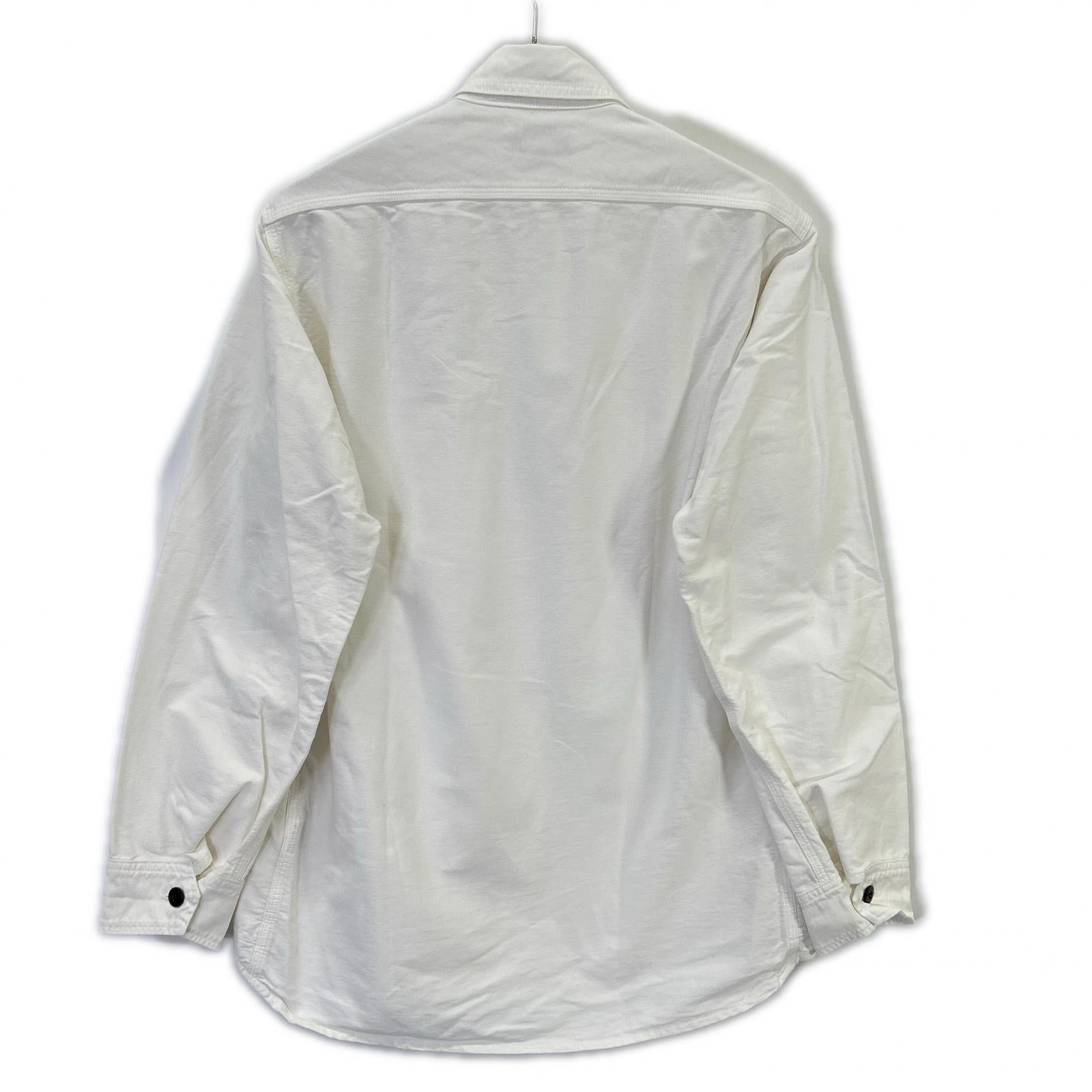 SASSAFRAS SASSAFRAS 白色 GARDENER SHIRT/园丁衬衫 上衣