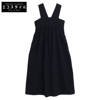 UNITED ARROWS ユナイテッドアローズ ブラック P ツイル キャミソール ワンピース ワンピース