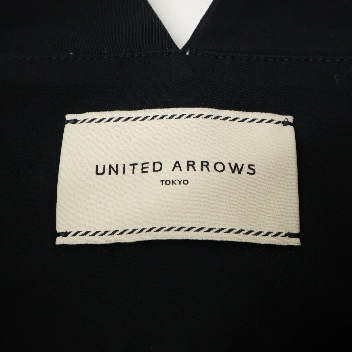 UNITED ARROWS ユナイテッドアローズ ブラック P ツイル キャミソール ワンピース ワンピース