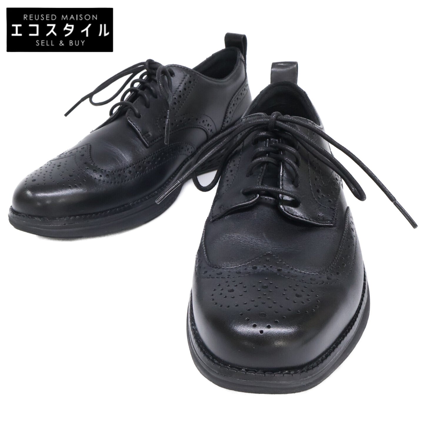 Cole Haan コールハーン 【美品】C40683 グランド ハリオン ウィングチップ オックスフォードシューズ シューズ