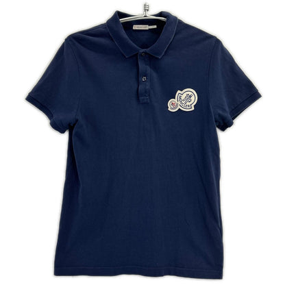 MONCLER モンクレール 17年製 ネイビー MAGLIA POLO MANICA CORTA ポロシャツ トップス