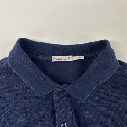 MONCLER モンクレール 17年製 ネイビー MAGLIA POLO MANICA CORTA ポロシャツ トップス