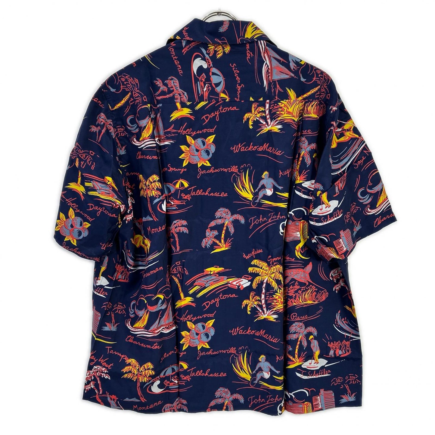WACKO MARIA ワコマリア 25SS 25SS-WMS-HI02 ネイビー HAWAIIAN SHIRT S/S TYPE-2/ショートスリーブシャツ トップス
