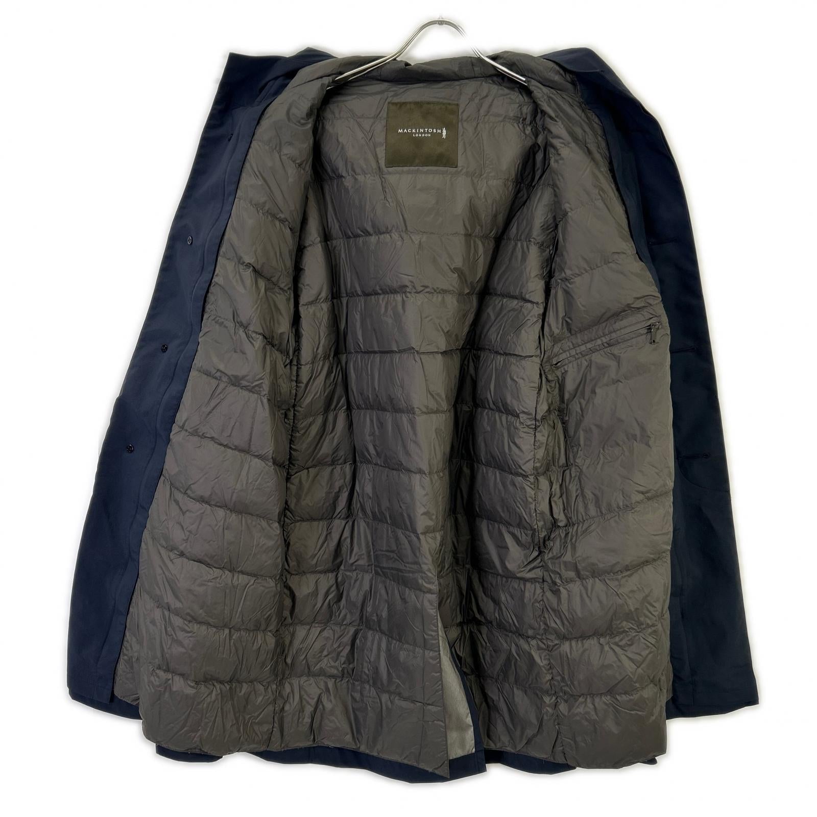 MACKINTOSH LONDON マッキントッシュロンドン G1C09-006 ネイビー DUNFORD HOOD パーテックスシールドエアーフーデットアウター コート
