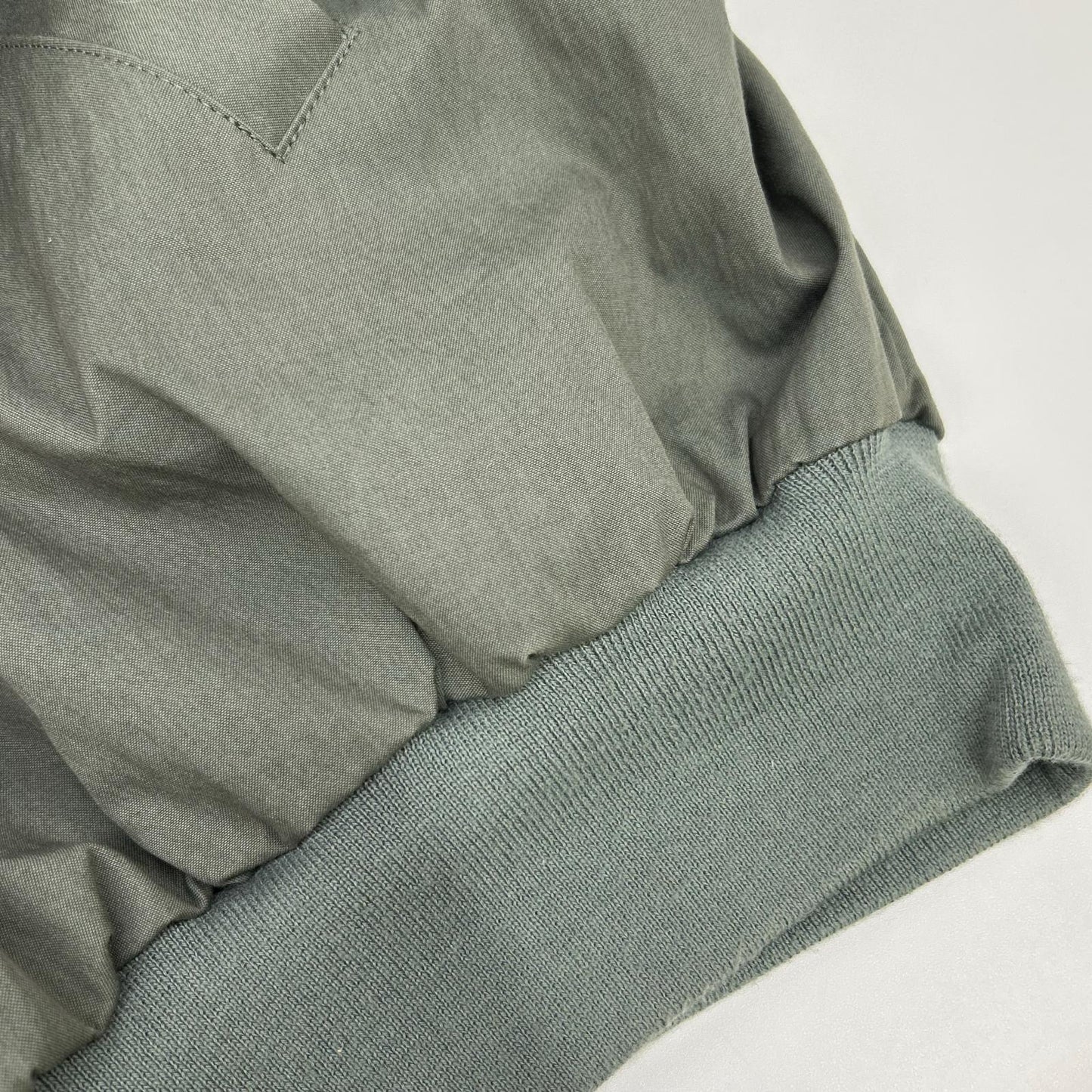 LAD MUSICIAN ラッドミュージシャン 2123-356 カーキ NY OXFORD MA-1 コットン ジップアップブルゾン ジャケット