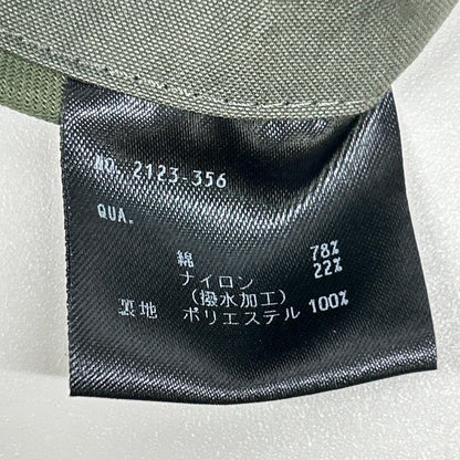 LAD MUSICIAN ラッドミュージシャン 2123-356 カーキ NY OXFORD MA-1 コットン ジップアップブルゾン ジャケット
