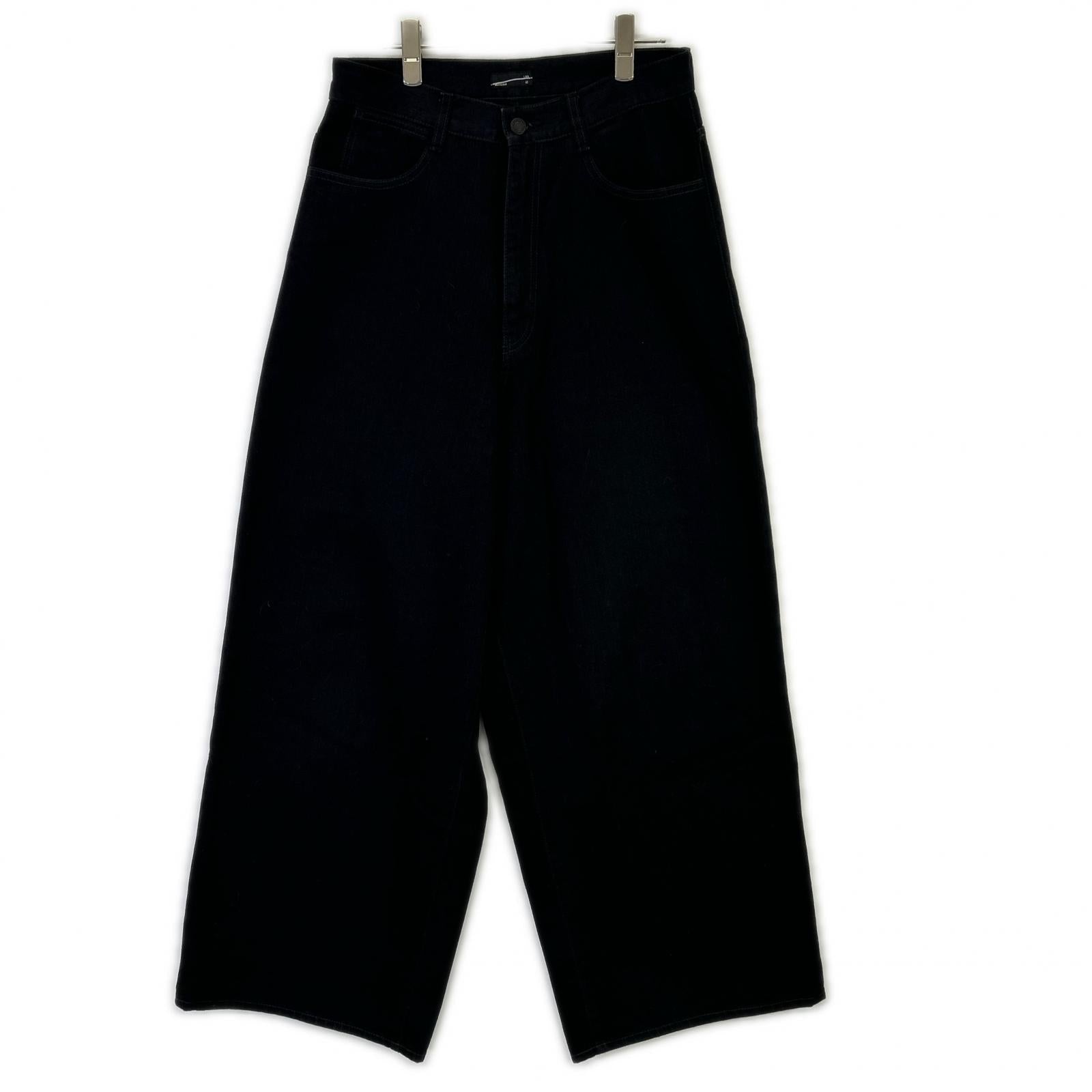 LAD MUSICIAN 拉德音乐家 22AW 黑色 12盎司 DENIM BAGGY 牛仔裤 下装