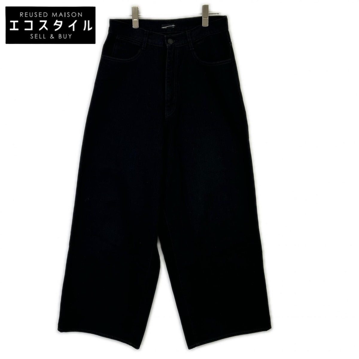 LAD MUSICIAN ラッドミュージシャン 22AW ブラック 12oz DENIM BAGGY デニムパンツ ボトムス