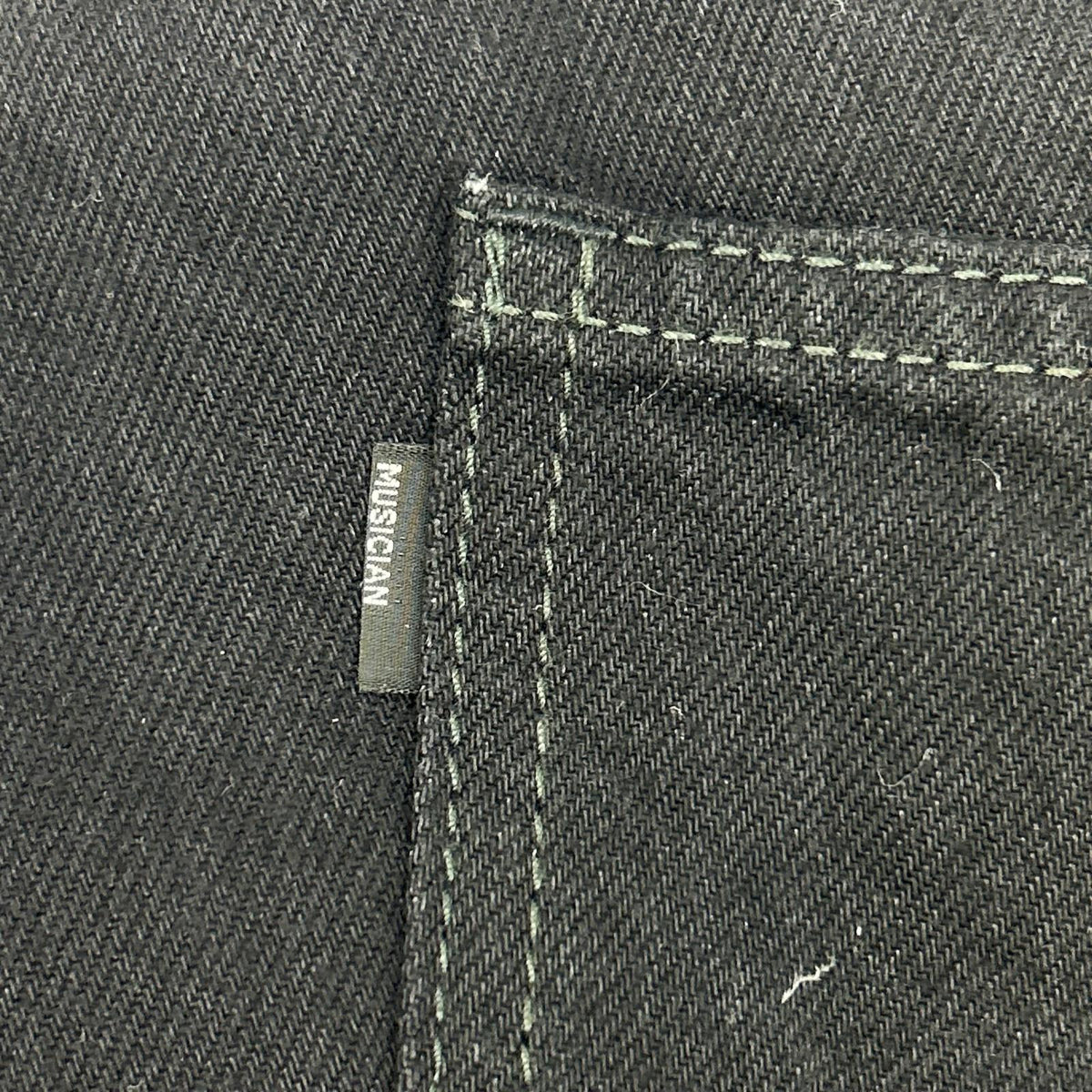 LAD MUSICIAN ラッドミュージシャン 22AW ブラック 12oz DENIM BAGGY デニムパンツ ボトムス