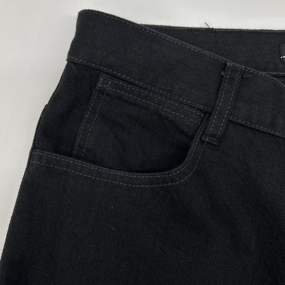 LAD MUSICIAN 拉德音乐家 22AW 黑色 12盎司 DENIM BAGGY 牛仔裤 下装