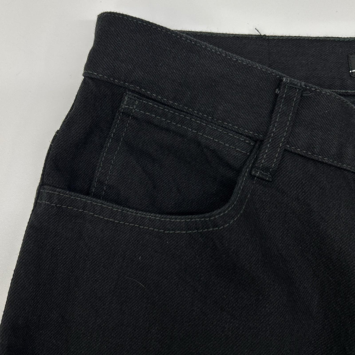 LAD MUSICIAN ラッドミュージシャン 22AW ブラック 12oz DENIM BAGGY デニムパンツ ボトムス