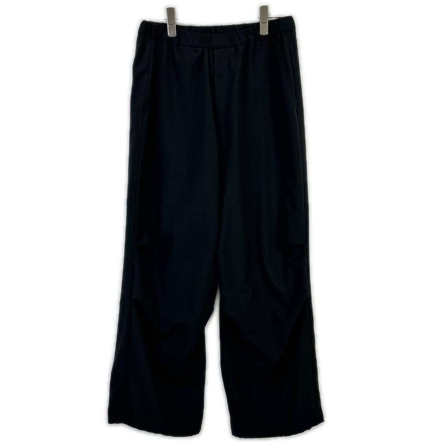 LAD MUSICIAN ラッドミュージシャン 24SS ブラック OVER PANTS ワイドパンツ ボトムス