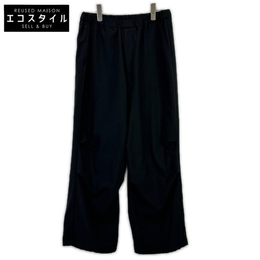LAD MUSICIAN ラッドミュージシャン 24SS ブラック OVER PANTS ワイドパンツ ボトムス