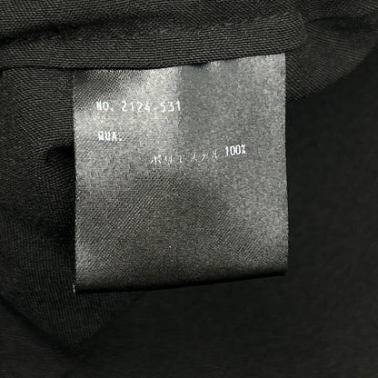 LAD MUSICIAN ラッドミュージシャン 24SS ブラック OVER PANTS ワイドパンツ ボトムス