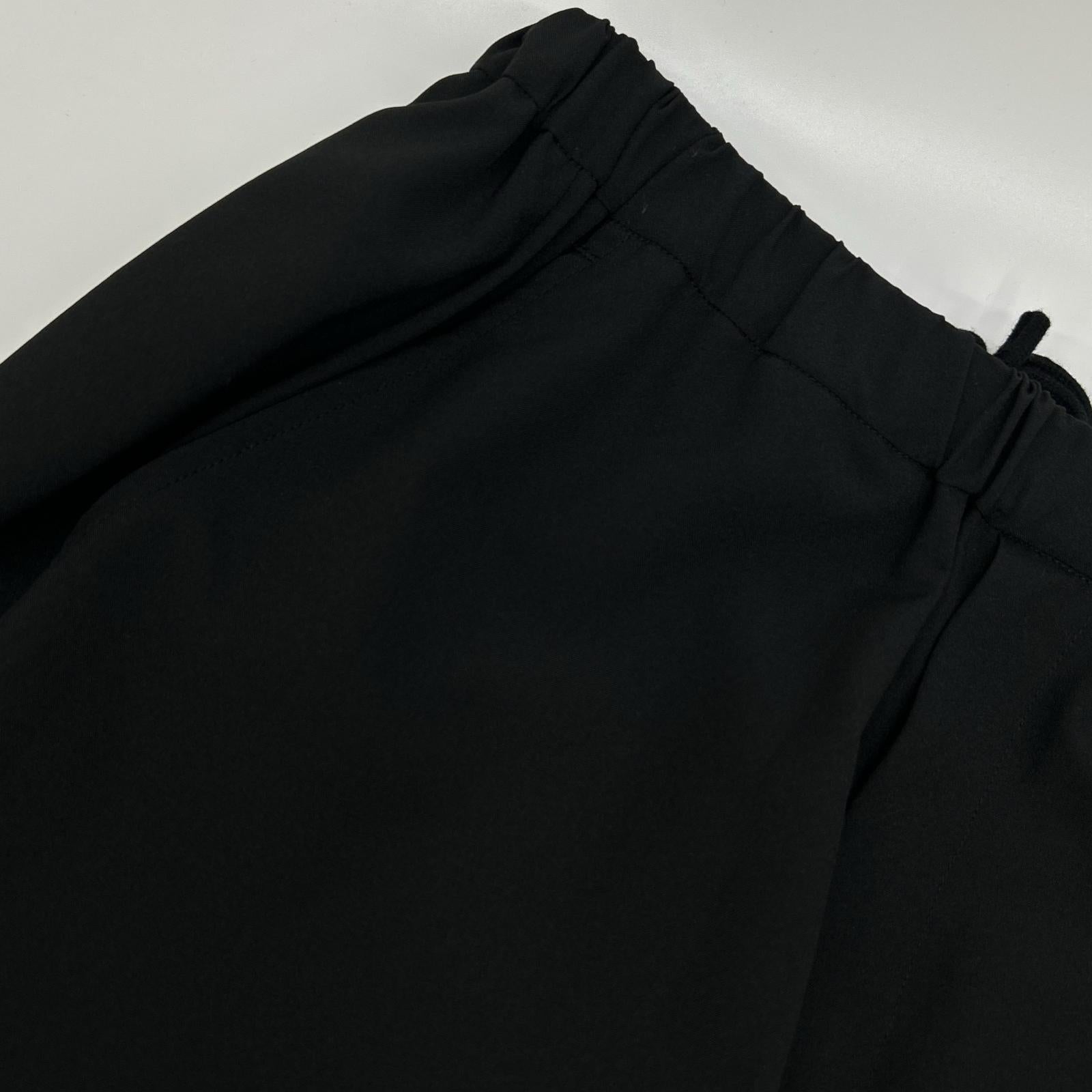 LAD MUSICIAN ラッドミュージシャン 24SS ブラック OVER PANTS ワイド