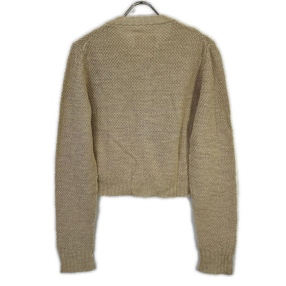 Maison Margiela 马吉拉 23SS S51HP0004 米色 Banana 针织长袖开衫 上衣