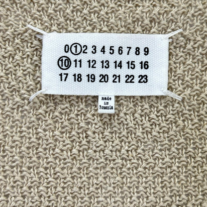 Maison Margiela 马吉拉 23SS S51HP0004 米色 Banana 针织长袖开衫 上衣