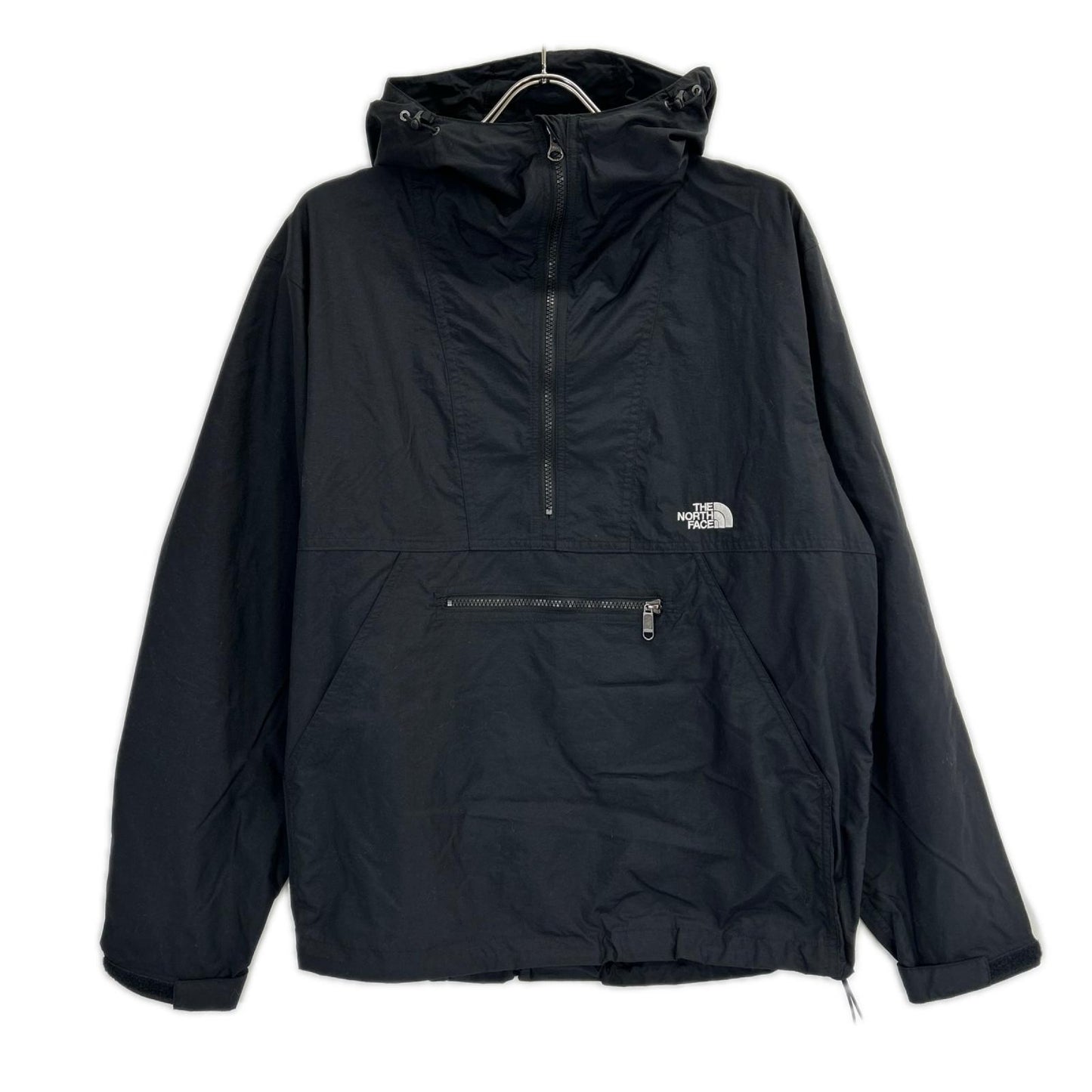 THE NORTH FACE ノースフェイス NP22333 ブラック ナイロン コンパクトアノラック ジャケット