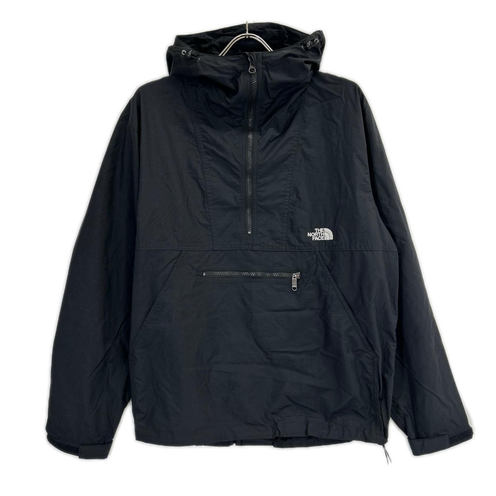 THE NORTH FACE ノースフェイス NP22333 ブラック ナイロン コンパクトアノラック ジャケット