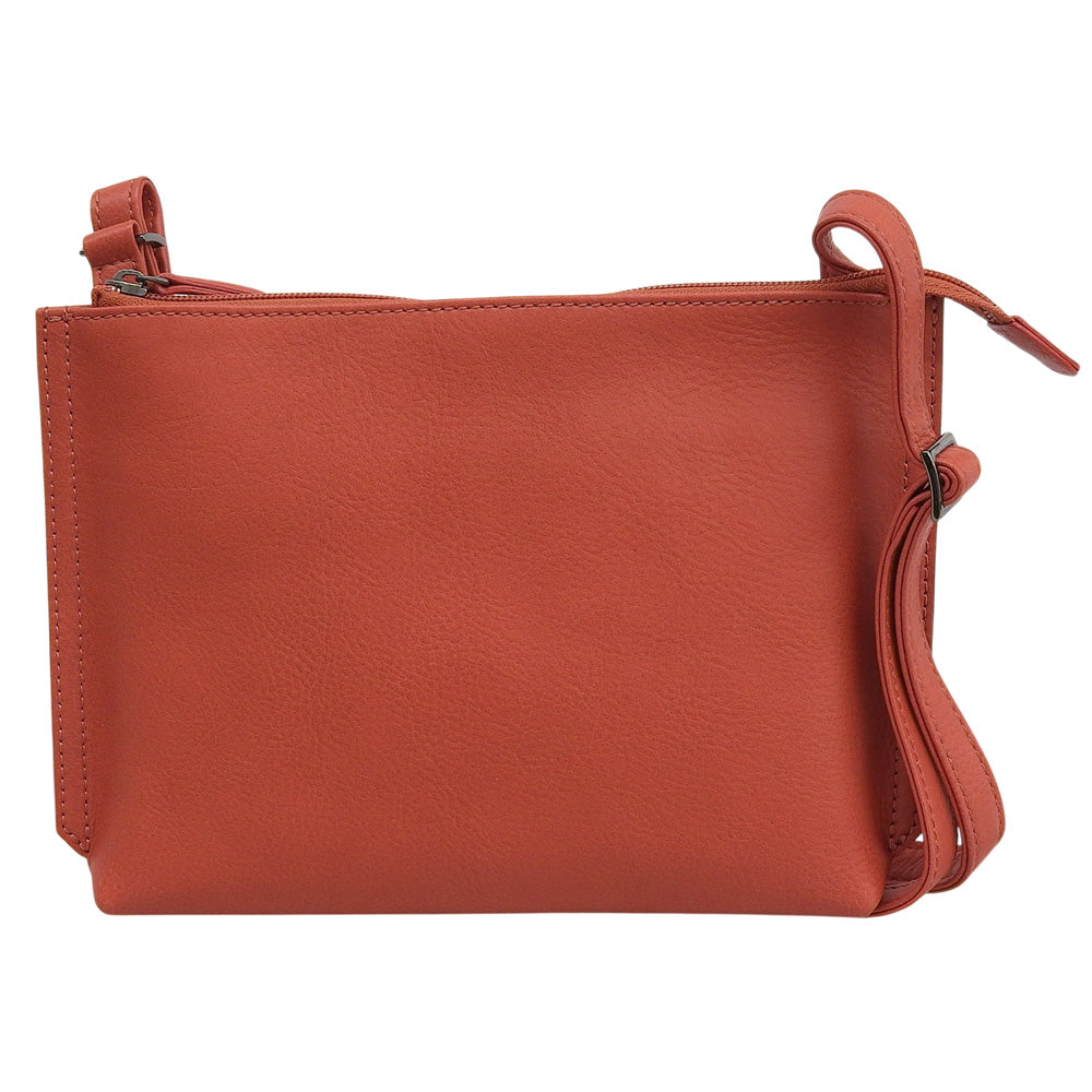 Tsuchiya Kaban Color Diary leather sacoche shoulder bag, excellent condition, women's red, shoulder bag