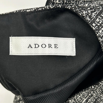 ADORE 阿多蕾 531-5210109 黑色 竹节花呢上衣