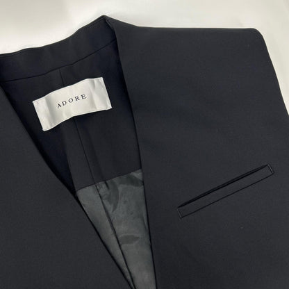 ADORE アドーア 531-3150304 ブラック ナイロン2WAYジャケット ジャケット