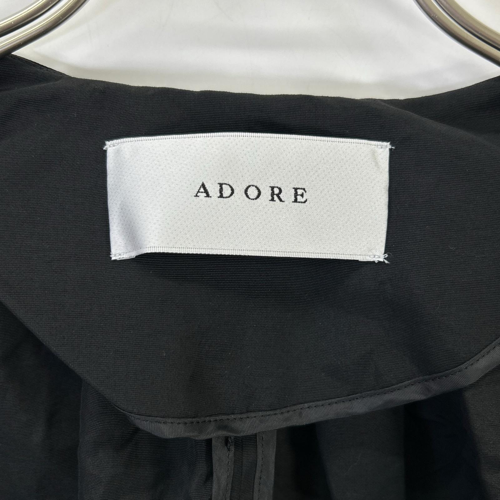 ADORE 阿多丽 531-3150502 黑色 塔丝隆罗缎夹克