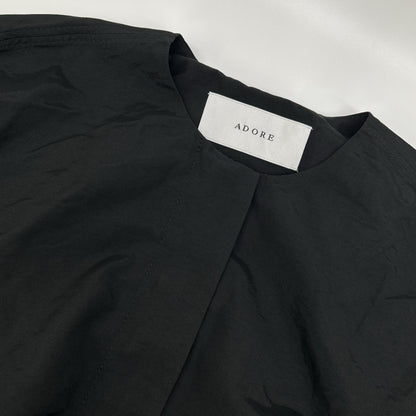 ADORE 阿多丽 531-3150502 黑色 塔丝隆罗缎夹克