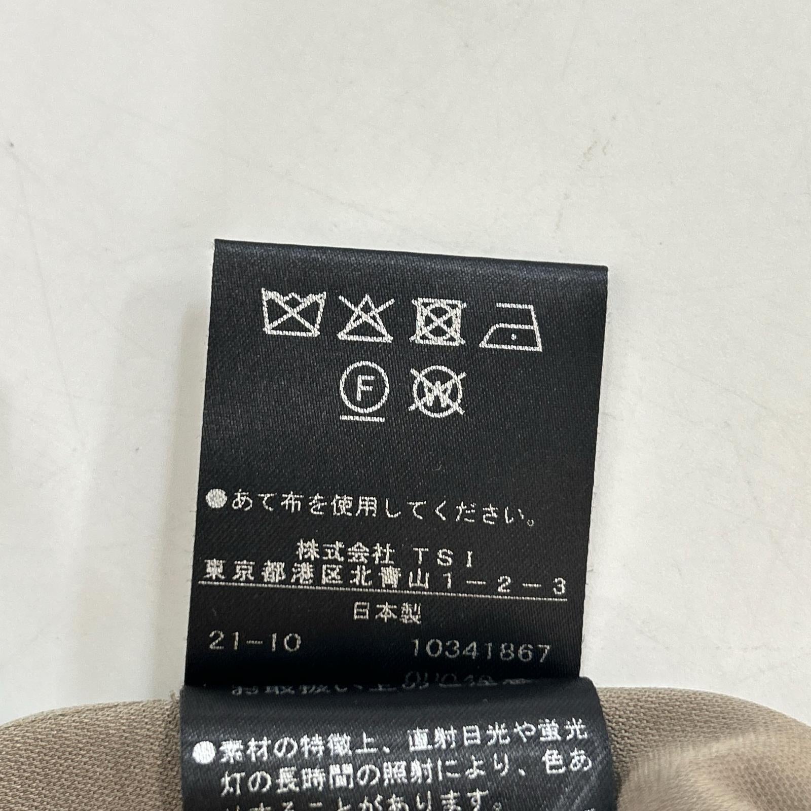 ADORE アドーア 531-2110005 カーキ×グリーン アクセントカラーコンビロングブラウス トップス