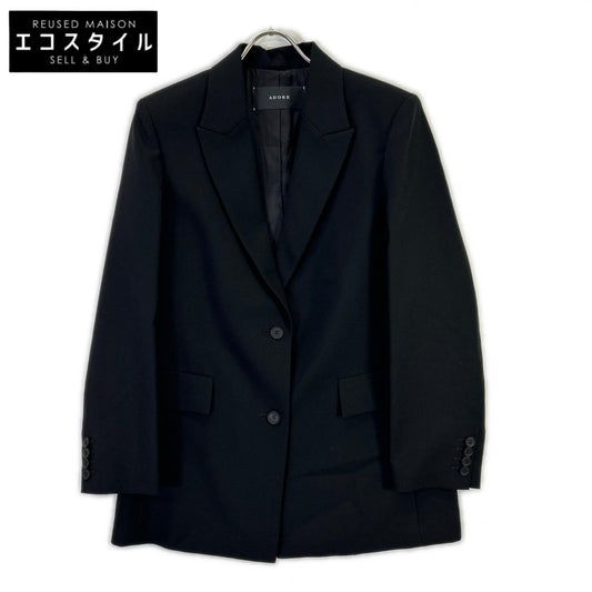 ADORE アドーア 【BLACK LABEL】531-0250945 ブラック ドライウールジャケット ジャケット