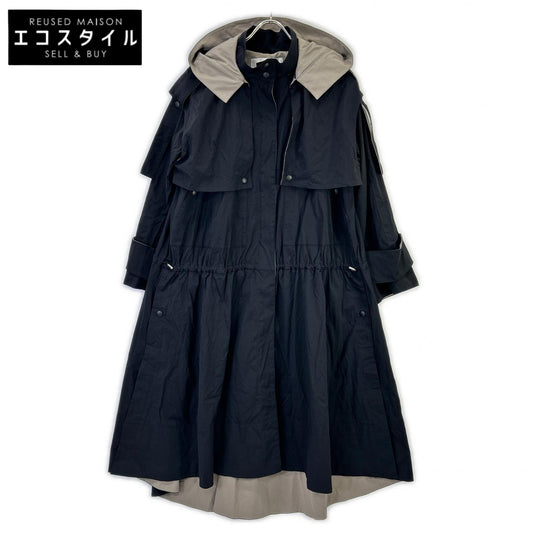 ADORE アドーア 531-1152101 トープ×ブラック ドライナイロンコート コート