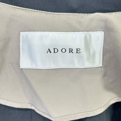 ADORE アドーア 531-1152101 トープ×ブラック ドライナイロンコート コート