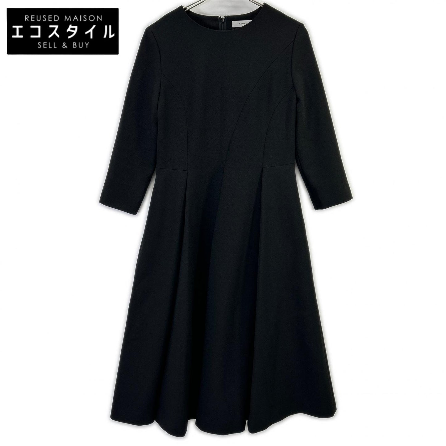 ADORE Adore 531-8240916 black high-twist amundsen dress one-piece dress