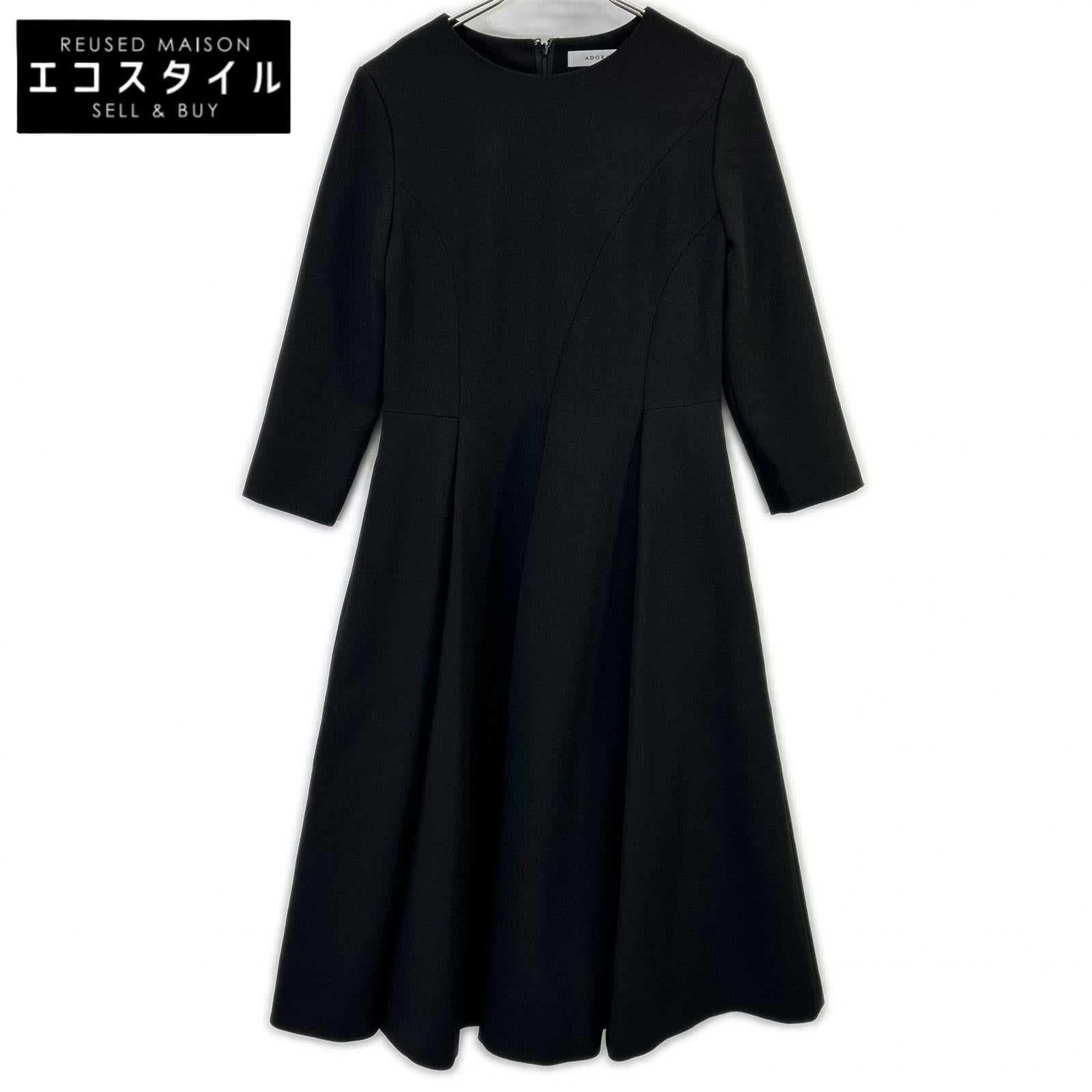 ADORE Adore 531-8240916 black high-twist amundsen dress one-piece dress