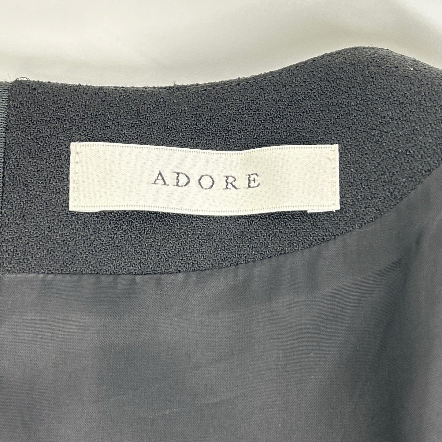 ADORE Adore 531-8240916 black high-twist amundsen dress one-piece dress