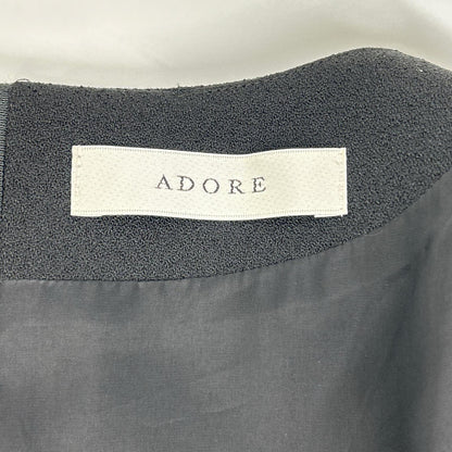 ADORE Adore 531-8240916 black high-twist amundsen dress one-piece dress