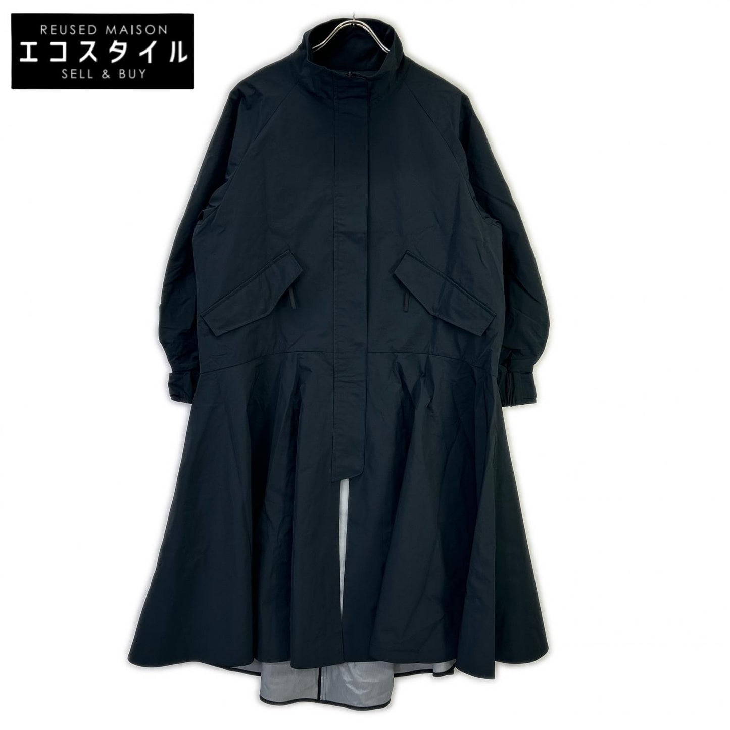 LE PHIL 534-6150108 2025 Black Bonded Stand Collar Jacket