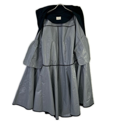 LE PHIL 534-6150108 2025 Black Bonded Stand Collar Jacket