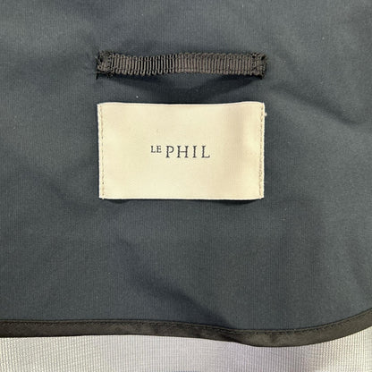 LE PHIL 534-6150108 2025 Black Bonded Stand Collar Jacket