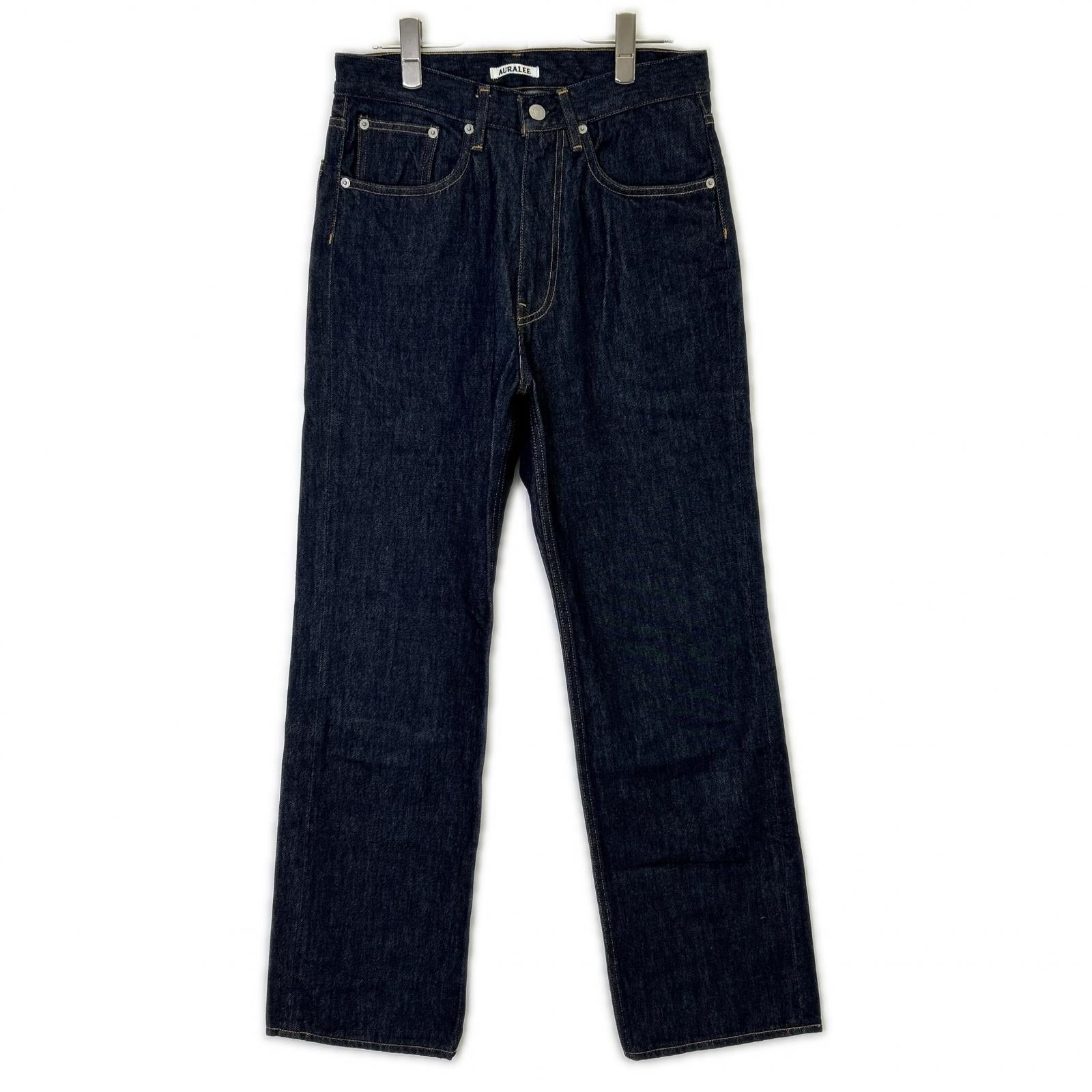 AURALEE オーラリー 26SS A00P01DM インディゴ HARD TWIST DENIM 5P PANTS ボトムス