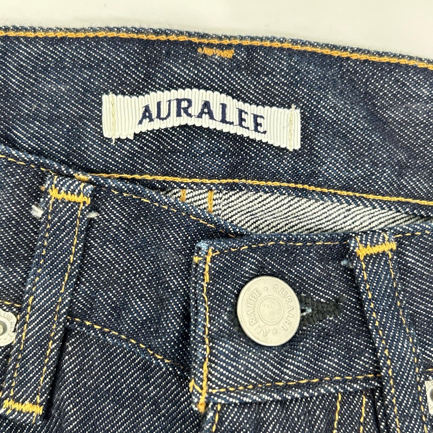 AURALEE オーラリー 26SS A00P01DM インディゴ HARD TWIST DENIM 5P PANTS ボトムス