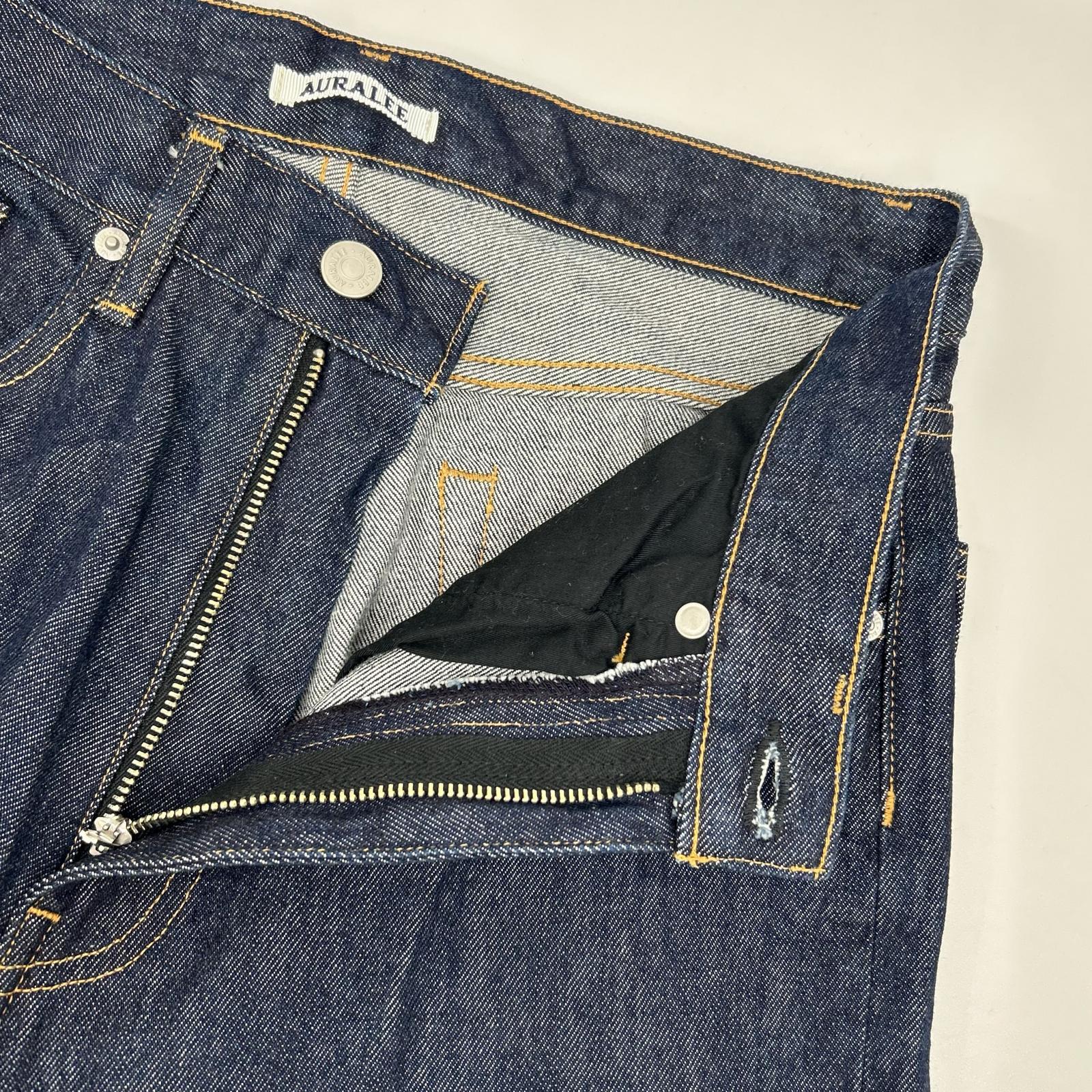 AURALEE オーラリー 26SS A00P01DM インディゴ HARD TWIST DENIM 5P PANTS ボトムス