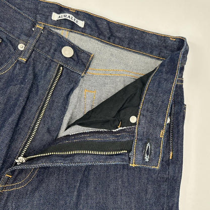 AURALEE オーラリー 26SS A00P01DM インディゴ HARD TWIST DENIM 5P PANTS ボトムス