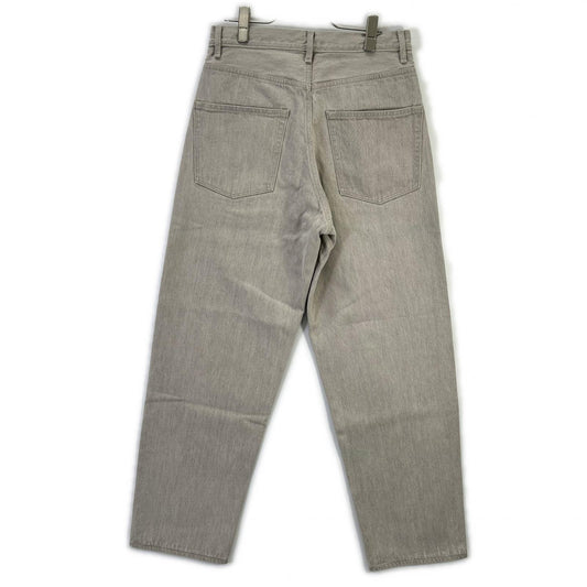 AURALEE オーラリー 26SS A26SP02BD グレー FADED HARD TWIST BROWN DENIM WIDE PANTS ボトムス