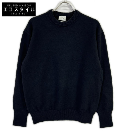 HERILL ヘリル 25AW 25-080-HL-8090-30 ブラック Golden Cash Twist Pullover トップス