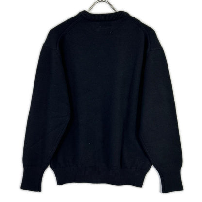 HERILL ヘリル 25AW 25-080-HL-8090-30 ブラック Golden Cash Twist Pullover トップス