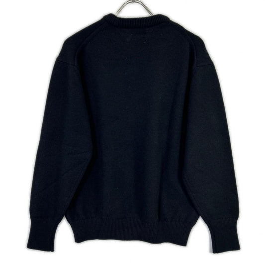 HERILL ヘリル 25AW 25-080-HL-8090-30 ブラック Golden Cash Twist Pullover トップス