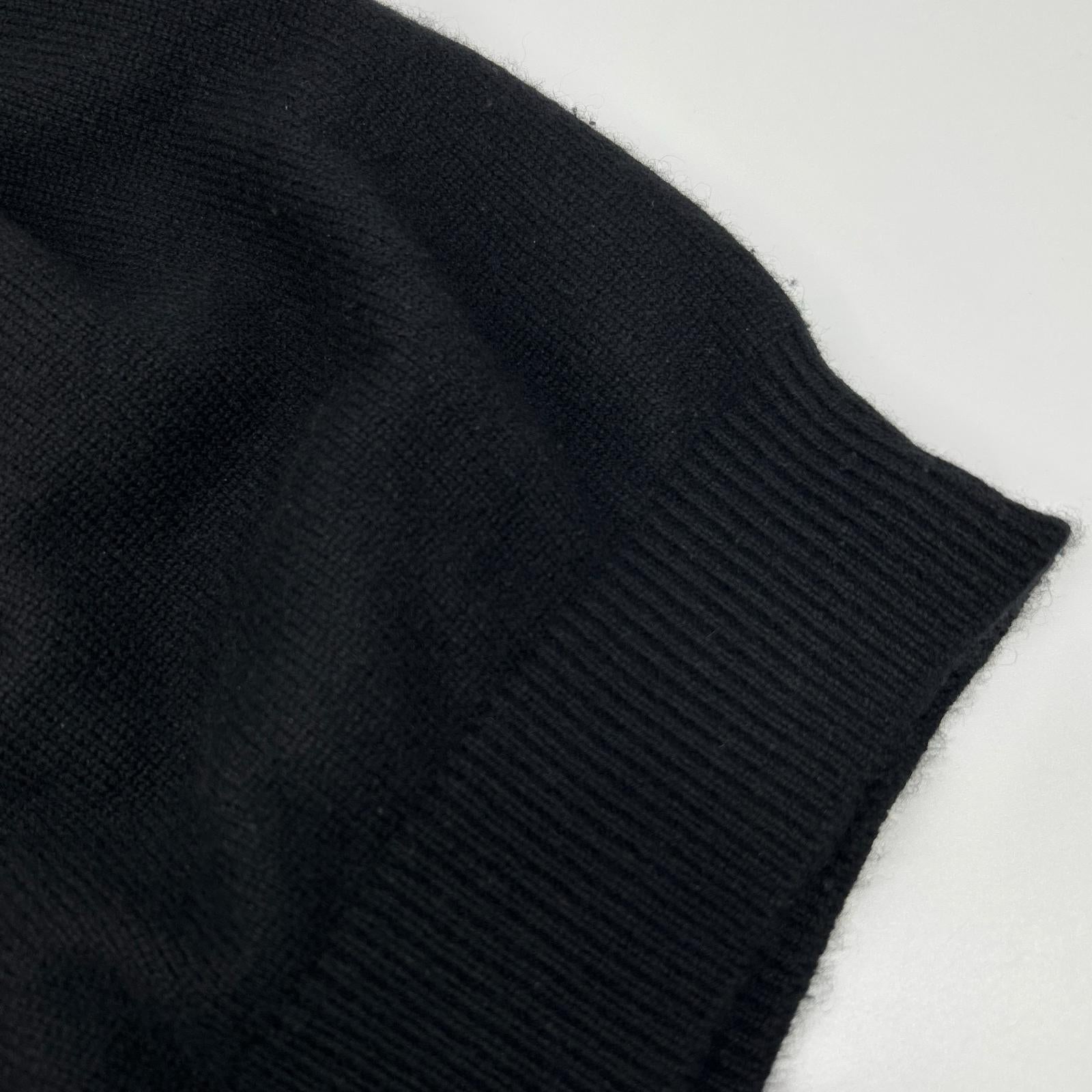 HERILL ヘリル 25AW 25-080-HL-8090-30 ブラック Golden Cash Twist Pullover トップス