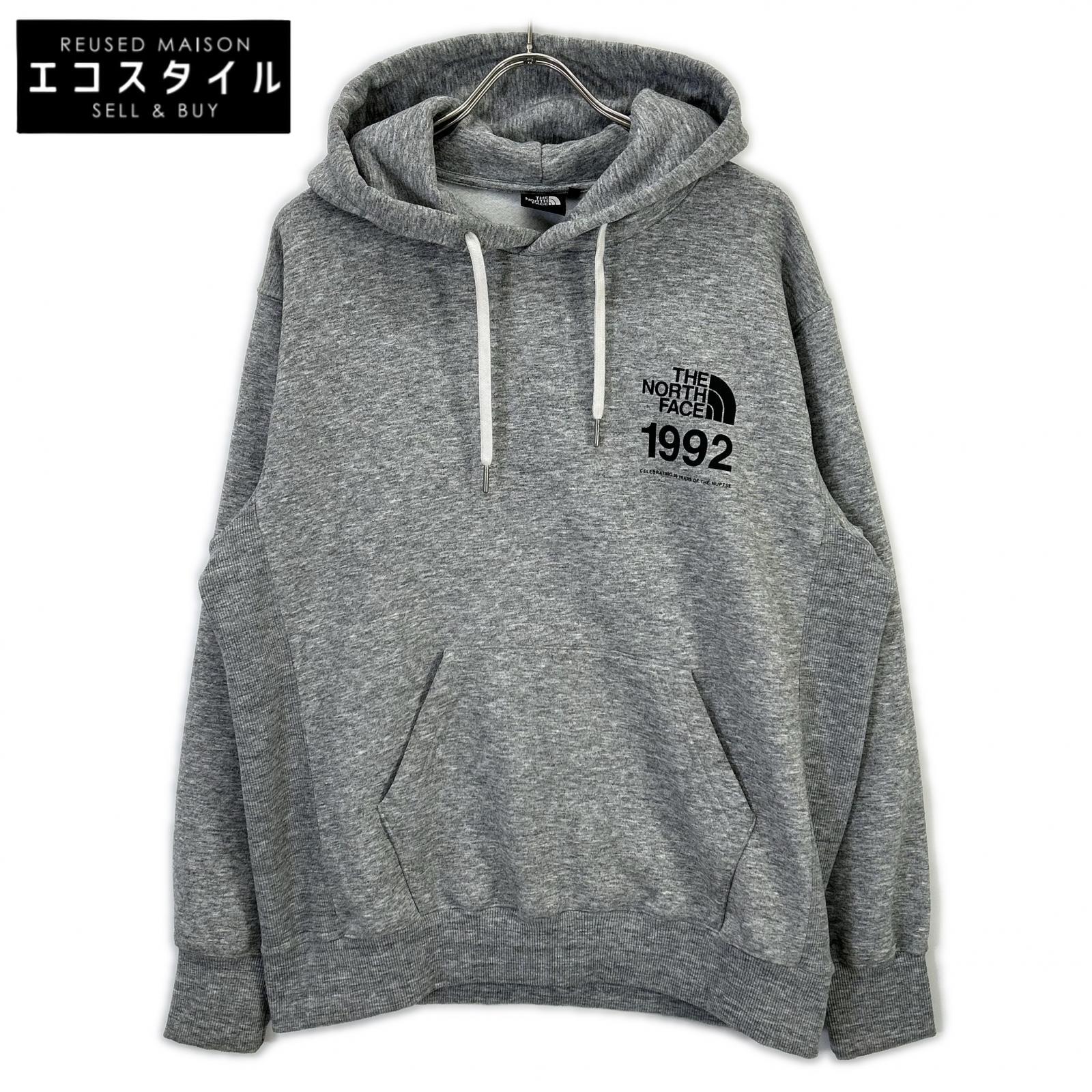 THE NORTH FACE ノースフェイス NT62234 ミックスグレー 30 NUPTSE SWEAT HOODIE スウェットフーディ トップス