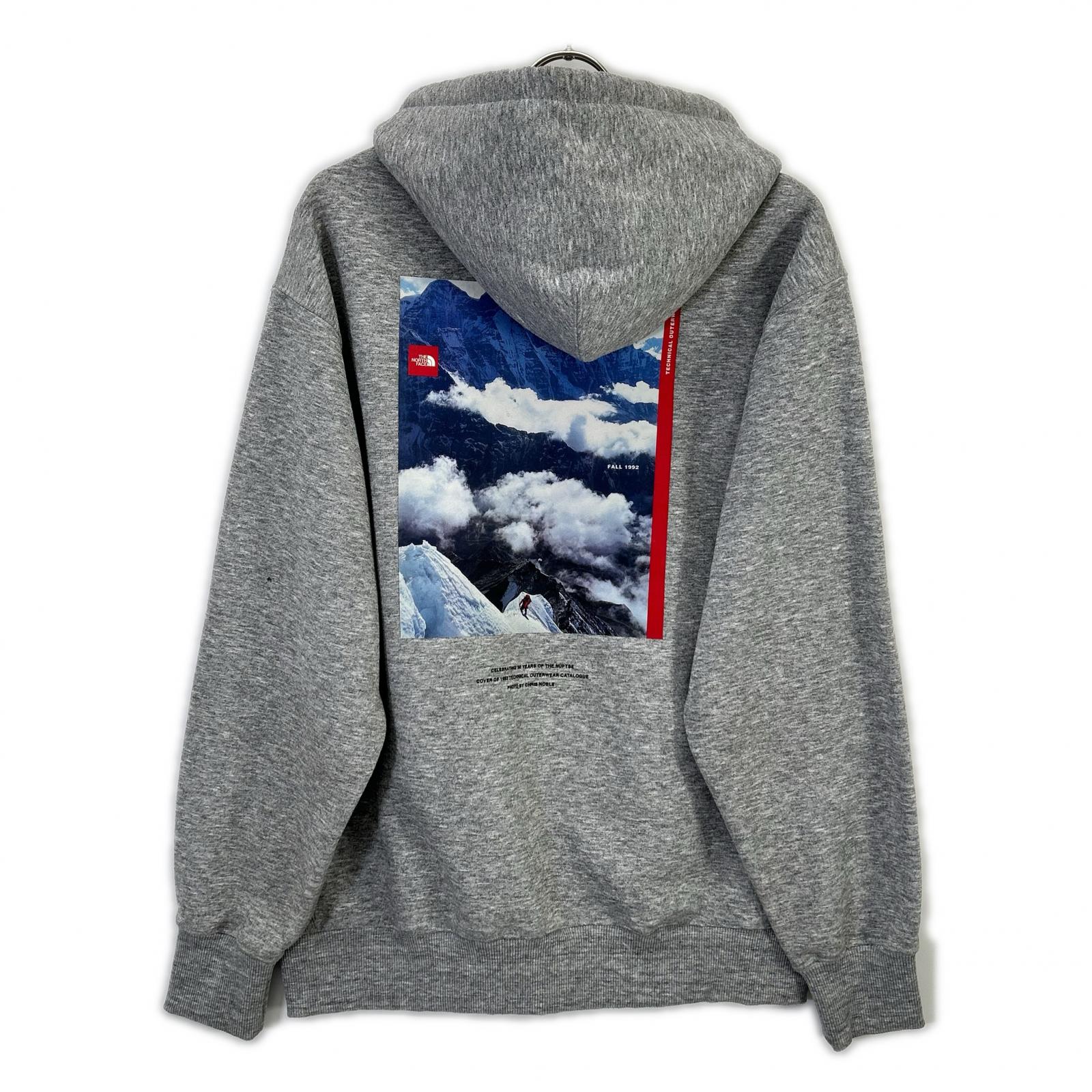 THE NORTH FACE ノースフェイス NT62234 ミックスグレー 30 NUPTSE SWEAT HOODIE スウェットフーディ トップス